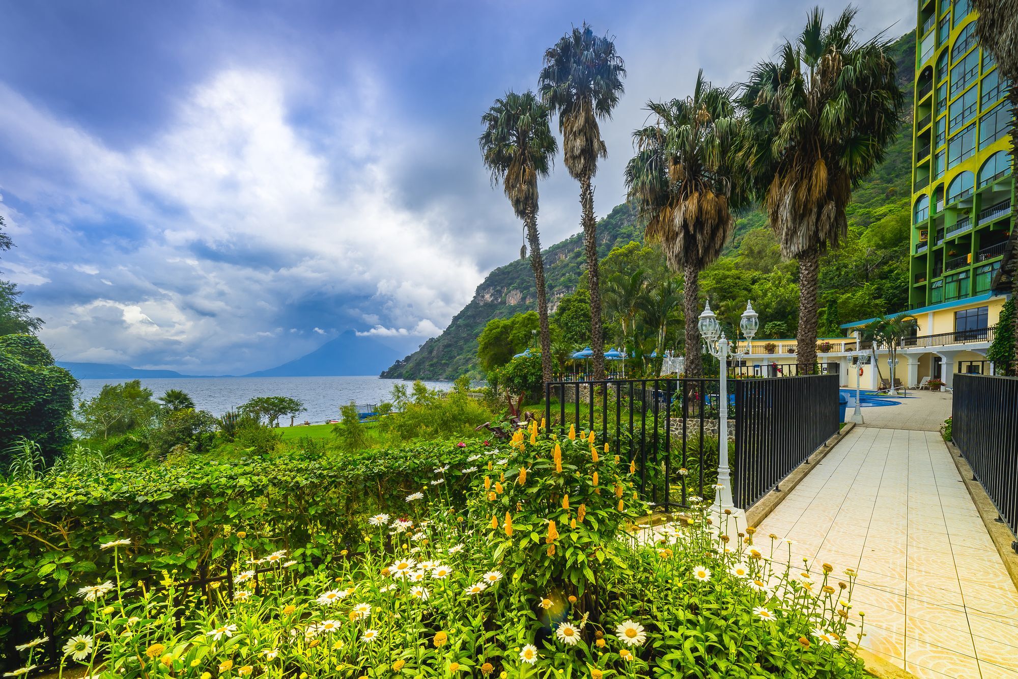 Hotel La Riviera De Atitlan 帕纳哈切尔 外观 照片